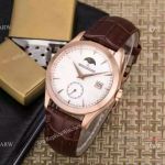 Replica Swiss Jaeger-LeCoultre Moonphase Rose Gold Watch